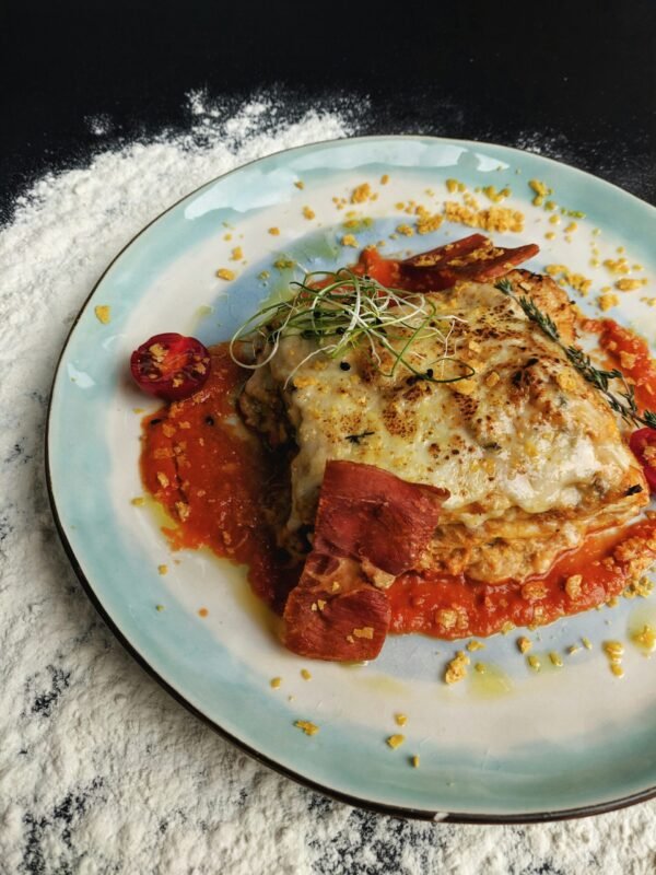 cooked food with sauce cooked food with sauce